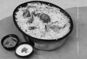 Kaju biryani