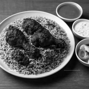 Chicken Black Roast Biryani