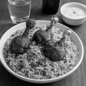 Chicken Lollipop Biryani