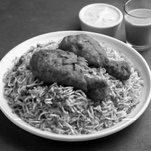 Chicken Dum / Fry Biryani Full
