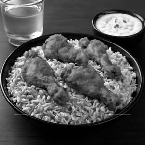 Chicken Fry Biryani [Serves 3]