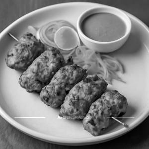 Murgh Peshwari Seekh Kebab