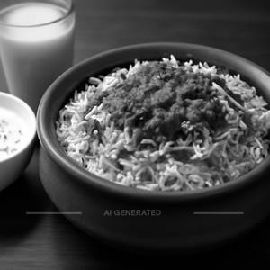 MUTTON KEEMA HANDI BIRYANI (2persons)