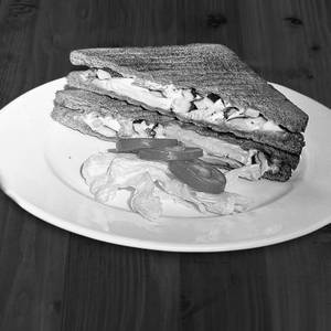Healthy Roast Vegetable Sandwich (Jain)