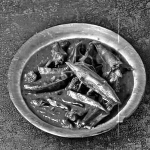 Bhindi cooked in curd gravy