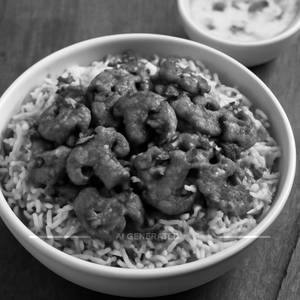Mushroom Vepudu Biryani