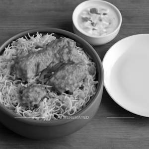 Spl Chicken Handi Biryani (2 Persons)