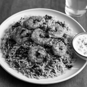 Gongura Prawn Biryani