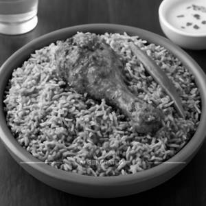 Green Mirchi Chicken Biryani