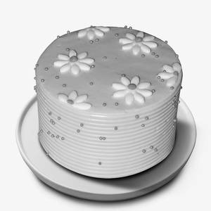 Lemon Crackle Bento Cake