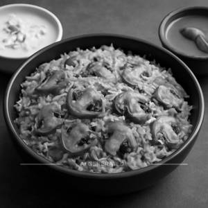 Mushroom Biryani