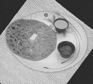 Paneer paratha