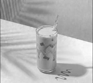 Butterscotch milkshake