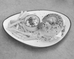 Mushroom Delight Bagel