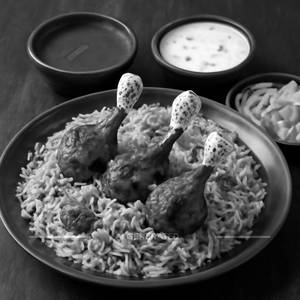 Chicken Lollipop Biryani