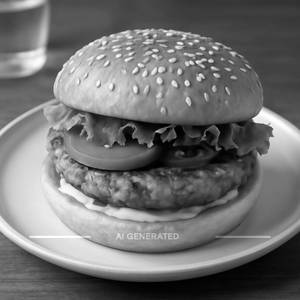 Chicken Kebab Burger