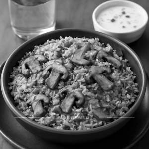 Mushroom Biryani