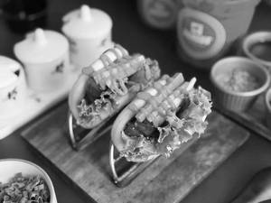 Honey Glazed Cottage Cheese Bao