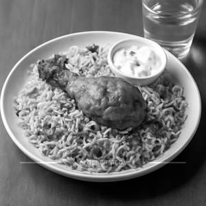 Chicken Biryani Plate