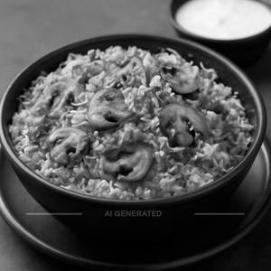 Mushroom Biryani