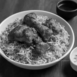 Saffron Mutton Dum Biryani