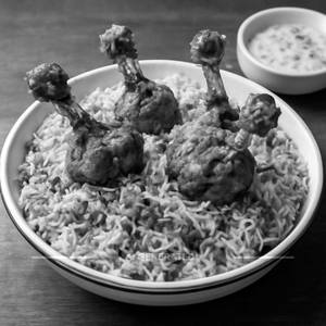Chicken Lollipop Biryani