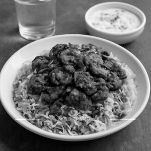 Mushroom Vepudu Biryani