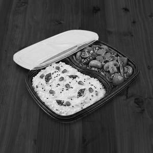 Curd Rice(500Ml) + Mushroom Manchurian (50G) Combo