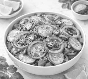 Ring Onion Cucumber Salad