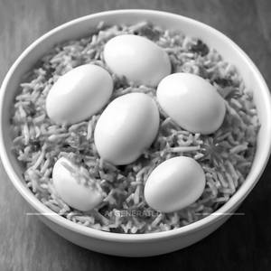 Egg Biryani (More egg,less rice)