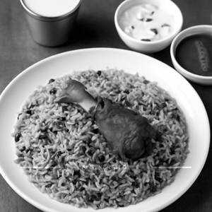 Gongura Mutton Biryani (bone)
