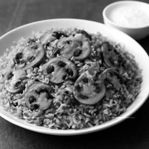 Mushroom Biryani