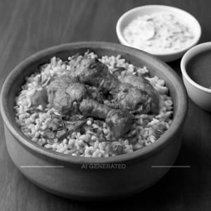 Spl Chicken Handi Biryani (2 Persons)