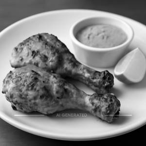 Chicken Tangdi Kebab Half [2 Pieces]