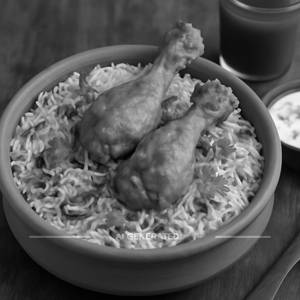 Chicken Handi Biryani (2 Persons)