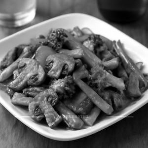 Stir Fried Vegetables Dry