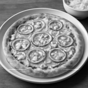 Onion And Corn Pizza