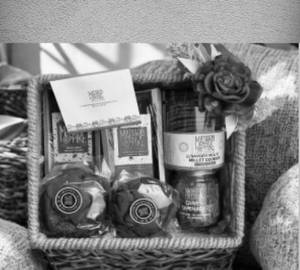 Vegan Rectangle Jute Hamper