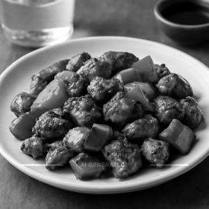 Diced Chicken Black Pepper Sauce