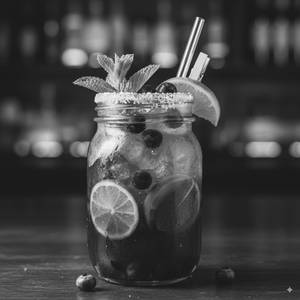 Blueberry Mojito
