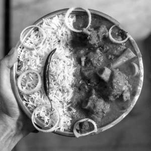 Mutton thali