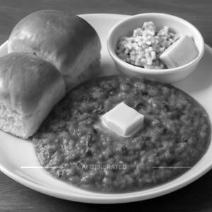 Pav Bhaji With Amul Butter