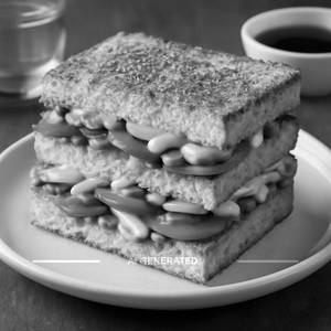 Garlic Bonanza Cheese Sandwich-3layer