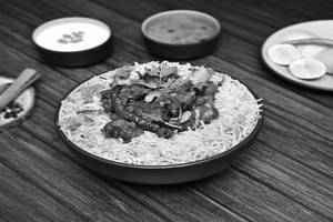 Mutton Ghee Rost Biryani