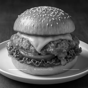Jumbo Peri-peri Cheese Chicken Burger