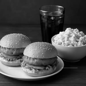 Combo (2 Classic Burger + Pop Corn + Cold Drink)