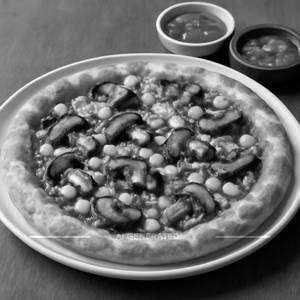 Shiitake E Funghi Pizza