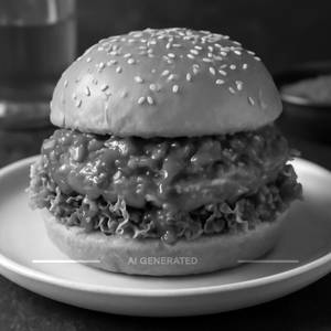 Chicken Chilli Garlic Burger
