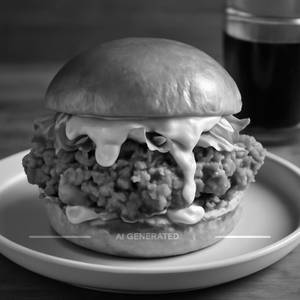 Jumbo Thousand Chicken Burger