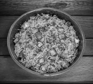 Crispy paneer fried rice
